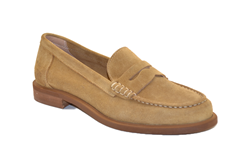MOCASSINO IN CAMOSCIO WOOD ELSA N252 TABACCO